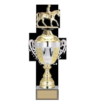 ODAK KUPA - Figürlü Kupalar - At / Binici Figürlü Kupalar FG-087 C - 43 cm