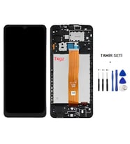 Samsung Galaxy A12 - SM-A125 Uyumlu Lcd Ekran Dokunmatik Servis Lcd ÇITALI + TAMİR SETİ