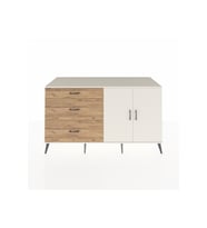 Kronos Konsol 2 Raflı 3 Çekmeceli 2 Kapaklı 176x59x99 Aytaşı-Aytaşı/Çam