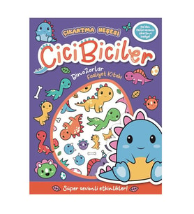 Cicibiciler Dinozorlar Çıkartma Neşesi Faliyet Kitabı Beta Kids