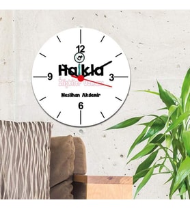 Halkla İlişkiler Uzmanı Duvar Saati