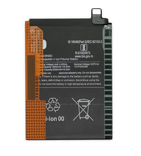Xiaomi Redmi NOTE 12S -BN5D- Uyumlu Pil Sıfır - Servis