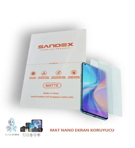 Xiaomi Mİ NOTE 3 Uyumlu Ekran Koruyucu Esnek ULTRA İnce MAT SANDEX - NANO
