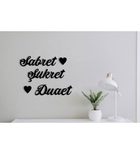 Sabret Şükret Duaet-Duvar Yazısı