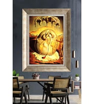 Tablore Salvador Dali Geopoliticus Child Çerçeveli Kanvas Tablo Sürrealist Duvar Dekoru