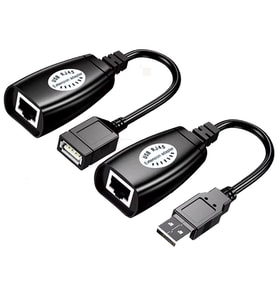 Concord C5605 USB 2.0 RJ45 Sinyal Arttırıcı Uzatma Kablosu