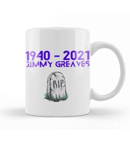 jimmy Greaves RIP Kupa Bardak Porselen