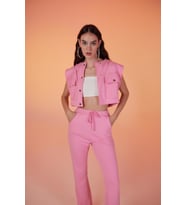 Markano Jura Yelek Pembe