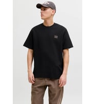 Jack & Jones JJDAYTONA Erkek Tişört Bisiklet Yaka Kısa Kollu (Siyah)