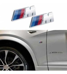 Bmw ///M Logo Küçük Çamurluk Arması Bmw Logo - M Logo - 1 Adet