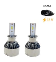 Space 12V H9006 Küçük Kasa Beyaz Led Far Ampulü (4800LM)
