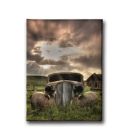 Hurda Araba Canvas Tablo ATD114