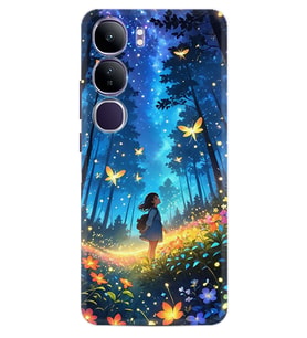 Vivo V40 Lite Kılıf Boutique Baskılı Resimli Anime Butterfly Pcode -048