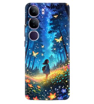 Vivo V40 Lite Kılıf Boutique Baskılı Resimli Anime Butterfly Pcode -048