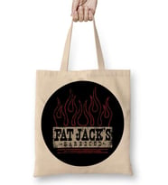 Fat Jacks Logo Bez Çanta Uzun Saplı