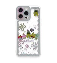 İphone 14 Pro Kılıf Sweet Desenli Silikon Kapak - Açık Mavi