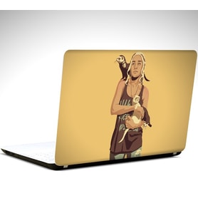 Daenerys Laptop Sticker 10 İnch (25X19CM)