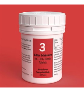 Adler Schüssler No: 3 Tablets