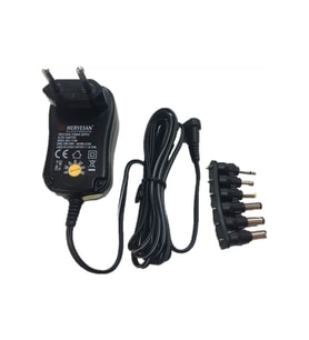 MERVESAN MTU-12KM 3-12V 1A L Jaklı Ayarlı Adaptör