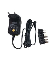 MERVESAN MTU-12KM 3-12V 1A L Jaklı Ayarlı Adaptör