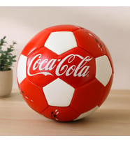 Dikişli Futbol Topu - Kırmızı Beyaz 420 g