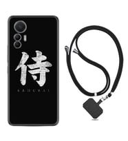 Xiaomi 12 Lite Kılıf Resimli Boyun Askılı İpli Desenli Silikon Samurai 1340