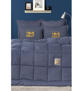 Motto Cotton Comfort Tek Kişilik Indigo (Lila)