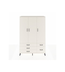 Hyperion Gardrop 5 Raflı 5 Çekmeceli Tek Askılı 132x44x195 Aytaşı-Aytaşı