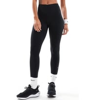 Nike One Women's High Rise Full Length Tight Kadın Yüksek Bel Reflektörlü Cepli Antrenman Taytı Siyah