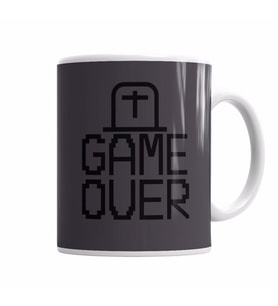 Blusa Game Over Kupa Bardak Porselen