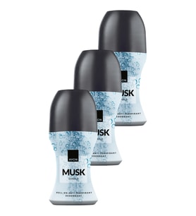 Musk Exhale Roll On 50 Ml. Üçlü Paket
