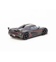 1/64 Model Araç Agera RS Black Carbon Fiber / Red Accents