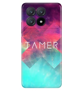 Xiaomi Poco C61 C65 13C 12C X3 X4 X5 X6 X7 X8 F8 Ultra Pro Max 4G 5G Kılıf İsim Yazılı Kişiye Özel - Model-14 (Çok Renkli)