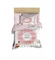 Yenidoğan Kız Bebek Nevresim Takımı %100 Pamuklu Baby Shower