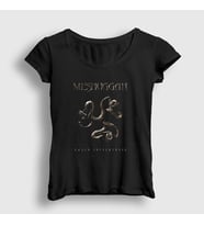 Presmono Kadın Siyah Catch 33 Meshuggah T-Shirt 163997tt