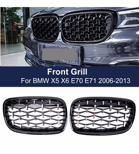 Bmw X5 E70 Ön Panjur Böbrek Diamond Model OEM