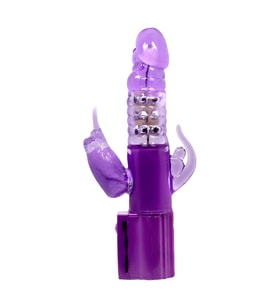 LilituShop Oynar Başlı Klitoral & Uyarıcılı Teknolojik Vibratör Penis