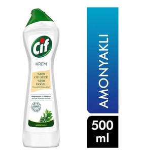 Cif Krem Temizleyici 500ML Amonyaklı