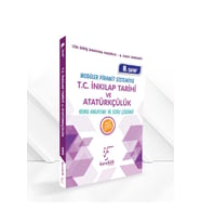 Karekök Yayınları Yeni Müf. Karekök Yayınları 8.Sınıf LGS T.C İnkılap Tarihi ve Atatürkçülük Konu Anlatımlı Çöz (Çok Renkli)