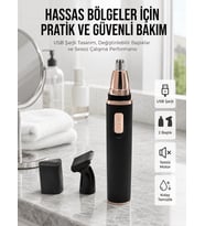 Lexroo USB Sarjlı Tı raş Makinesi USB Sarjlı Traş Makinesi Uzun Ömürlü