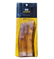 WoSport EX0401-L 500rd Büyük BB Loader Hızlı Yükleyici Şeffaf (Sarı)
