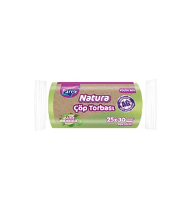 Natura Çöp Torbası Küçük Boy 30'lu 40 x 50 cm 25 Paket