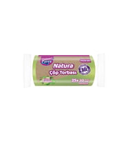 Natura Çöp Torbası Küçük Boy 30'lu 40 x 50 cm 25 Paket