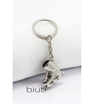 Üç Boyutlu Metal Paten Anahtarlık, Hediyelik Çanta Süsü