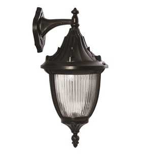 AVONNI BAP-68186-BSY-M2 Siyah Boyalı Dış Mekan Aydınlatma E27 ABS Polikarbon Cam 35x35cm