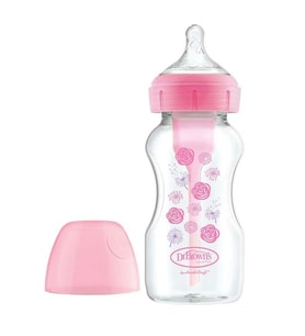 Dr Brown's PP Geniş Ağız Options Biberon 270 ml Pembe