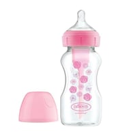 Dr Brown's PP Geniş Ağız Options Biberon 270 ml Pembe
