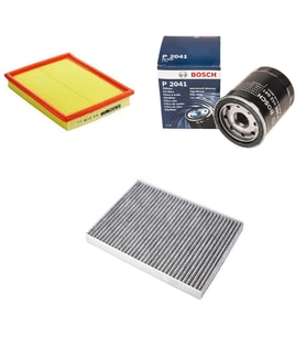 Bosch Filtre Bakım Seti Fiat Albea 1.2 2001-2007 Benzin Hava + Yağ f. + Polen Filtre Sion