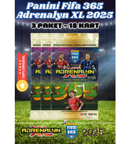 Panini FIFA 365 Adrenalyn XL 2025 Oyuncu Kartı - Futbolcu Kartları - Trading Oyuncu Kartı - 3 Paket (A.ALTIN)