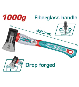 TOTAL FİBERGLAS SAPLI YARMA BALTA 1000 G THAX0611000F